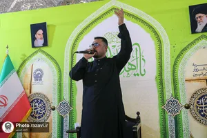 تشرف کاروان اهالی الکفل عراق به حرم مطهر رضوی