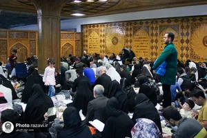 مراسم احیا شب بیست و سوم ماه مبارک رمضان در حرم مطهر رضوی-3