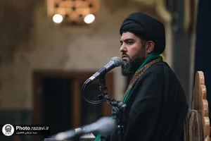 عزاداری دهه اول محرم با حضور تولیت آستان قدس رضوی