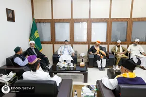 دیدار علمای اهل سنت هندوستان با معاون امور بین&zwnj;الملل آستان قدس رضوی