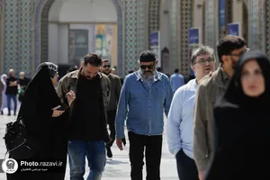 دیدار عوامل فیلم صیاد با تولیت آستان قدس رضوی