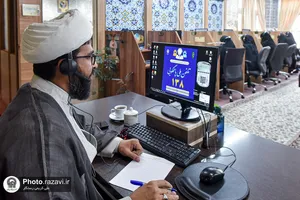 پاسخگویی تلفنی سرپرست مدیریت مراسم حرم مطهر رضوی به مخاطبان سامانه ۱۳۸