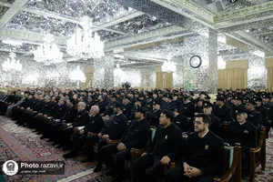 آیین اعطای احکام خدمه حرم مطهر رضوی