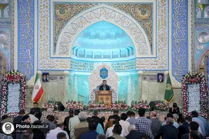 مراسم بزرگداشت شام میلاد حضرت زینب سلام&zwnj;الله علیها در رواق امام خمینی (ره)
