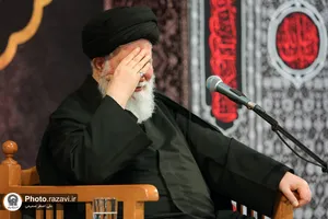 مراسم عزاداری روز تاسوعای حسینی در رواق امام خمینی(ره)
