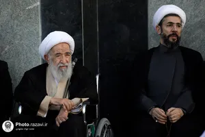 مراسم چهلم شهدای خدمت در حرم مطهر رضوی
