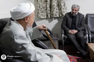 دیدار مدیر عالی حرم مطهر رضوی با علما در مشهد