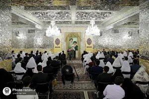 دیدار ۱۱۴ زوج دانشجوی دانشگاه&zwnj;های مشهد با تولیت آستان قدس رضوی