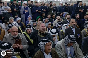 تشرف شیوخ عشایر عراق به حرم مطهر رضوی
