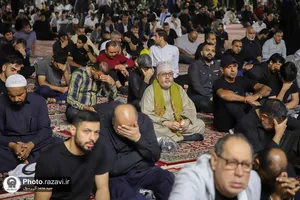 مراسم چهارپایه&zwnj;خوانی کشورهای جهان اسلام در حرم مطهر رضوی -2
