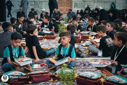 فرشتگان مقاومت؛ قاب ۴۵۰۰ نفره از هم‌پیمانی نونهالان با رهبر شهید انقلاب