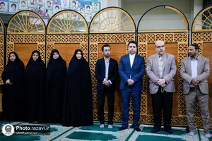 تحویل اقلام اهدایی آستان قدس به دانشگاه علوم پزشکی مشهد