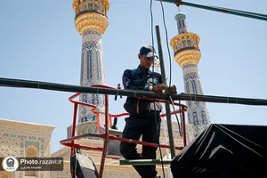 آماده سازی موکب