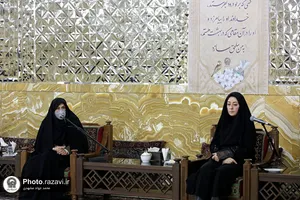 دیدار جمعی از بانوان نخبه کشور با تولیت آستان قدس رضوی
