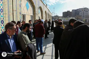 بازدید اعضای روابط عمومی&zwnj;های آستان قدس رضوی از پروژه&zwnj;های عمرانی حرم مطهر