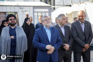 بازدید مدیران شهری مشهد از پروژه&zwnj;های عمرانی حرم مطهر رضوی