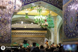 حال و هوای حرم مطهر رضوی در دهه آخر صفر