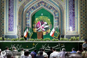 جشن ویژه زائران عرب&zwnj;زبان در حرم مطهر رضوی