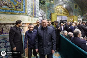 تشرف شرکت کنندگان بیست و هشتمین اجلاسیه سازمان اکو به حرم مطهر رضوی