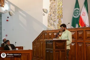 نشست صمیمی دانشجویان دانشگاه علوم اسلامی رضوی با رییس سازمان علمی و فرهنگی آستان قدس رضوی