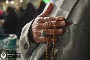 حال و هوای حرم مطهر رضوی در شب میلاد امام رضا علیه&zwnj;السلام