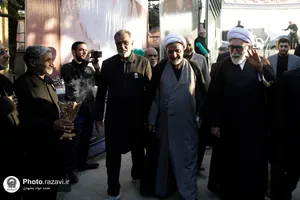 بازدید تولیت آستان قدس رضوی از موکب های خدمت رسان به زائرین پیاده حضرت رضا علیه السلام