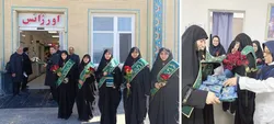 قدردانی خادمان رضوی از سپیدپوشان عرصه سلامت
