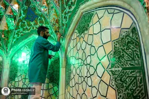 پروژه مرمت و بازسازی پنجره رواق حضرت معصومه(س)
