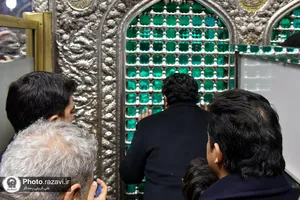 تشرف حکمران ایالت سند پاکستان به حرم مطهر رضوی