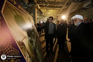 بازدید تولیت آستان قدس رضوی از پروژه&zwnj;های عمرانی حرم مطهر