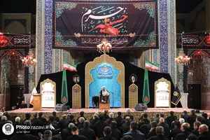 عزاداری سنتی شب پنجم محرم در &laquo;حسینیه حرم&raquo;