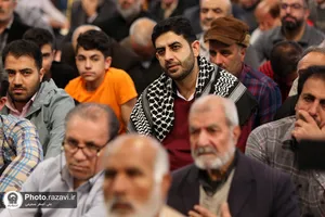 جشن میلاد امیرالمومنین در حرم مطهر رضوی