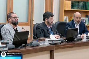 مراسم اهداء احکام سرکشیک&zwnj;ها و معاونین کشیک&zwnj;های &laquo;خدمت علمی&raquo; در آستان قدس رضوی