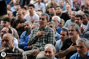 قرائت دعای پرفیض عرفه در حرم مطهر رضوی-2
