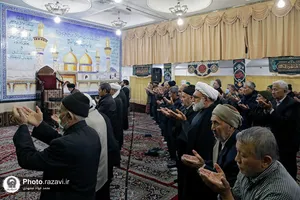 حضور تولیت آستان قدس رضوی در مسجد موسی&zwnj;بن جعفر(علیه&zwnj;السلام)