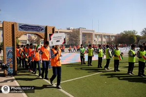 آیین افتتاحیه استانی المپیاد ورزشی درون مدرسه&zwnj;ای خراسان رضوی