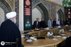 دیدار جمعی از آزادگان استان خراسان با تولیت آستان قدس رضوی