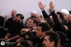 مراسم شب قدر ویژه ناشنوایان در حرم مطهر رضوی