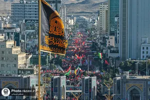 تشییع پیکر رهبر شهید انقلاب در مشهد مقدس-1