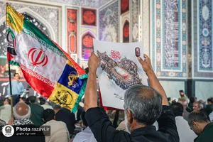 آئین بزرگداشت رهبر شهید انقلاب اسلامی در حرم مطهر رضوی