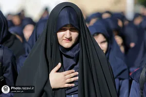 آیین بازگشایی مدارس امام رضا(ع)