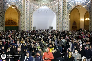 مراسم تحویل سال 1402 در حرم مطهر رضوی - 2
