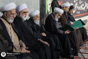 آئین بزرگداشت رهبر شهید انقلاب اسلامی در حرم مطهر رضوی