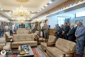 آیین بهره&zwnj;برداری ساختمان پذیرش زائرشهر رضوی