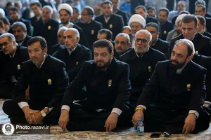 بزرگداشت آیت الله محفوظی در حرم مطهر رضوی