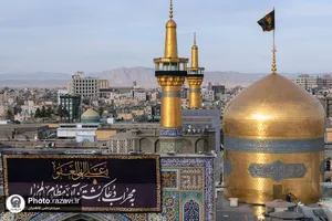 فرش&zwnj;آرایی حرم مطهر رضوی ویژه مراسم احیا