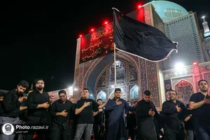 عزاداری هیأت مذهبی استان خوزستان در حسینیه حرم