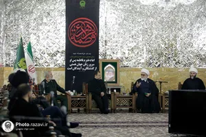 دیدار اعضای هیئت امنای هیأت و تشکل&zwnj;های دینی با تولیت آستان قدس رضوی