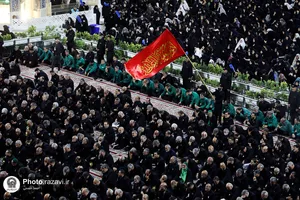 مراسم شام غریبان امام حسین(علیه&zwnj;السلام) در حرم مطهر رضوی