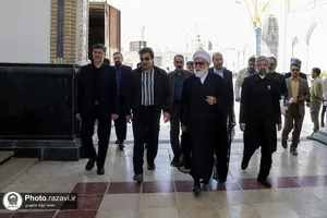 بازدید تولیت آستان قدس رضوی از پروژه&zwnj;های عمرانی حرم مطهر